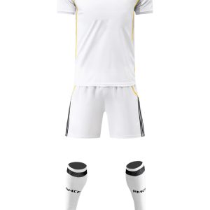 Adult Training Set– White Set with Grey Side Trim