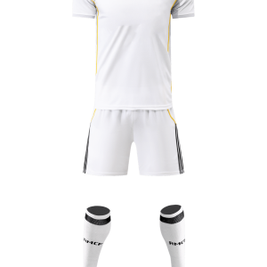 Adult Training Set– White Set with Grey Side Trim