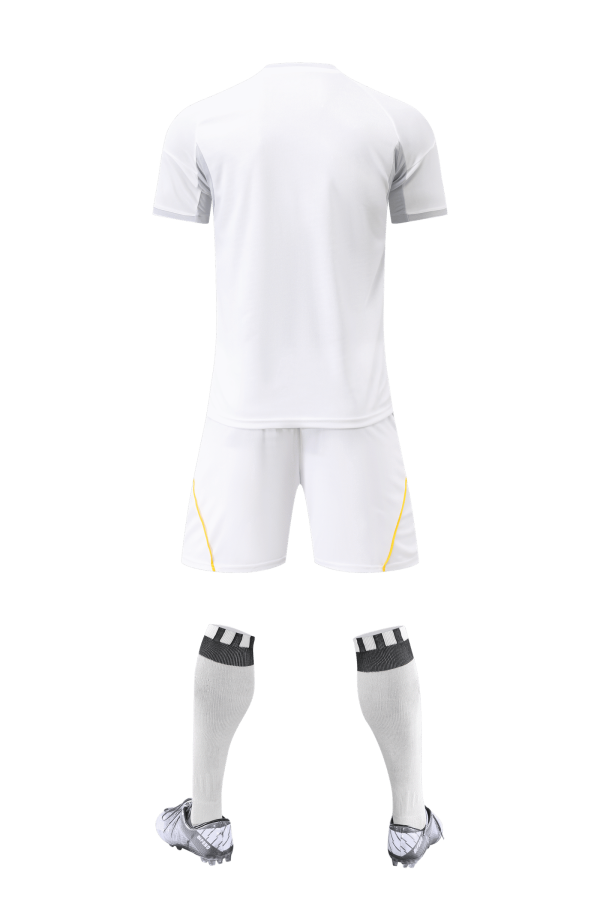 Adult Training Set– White Set with Grey Side Trim - Image 3