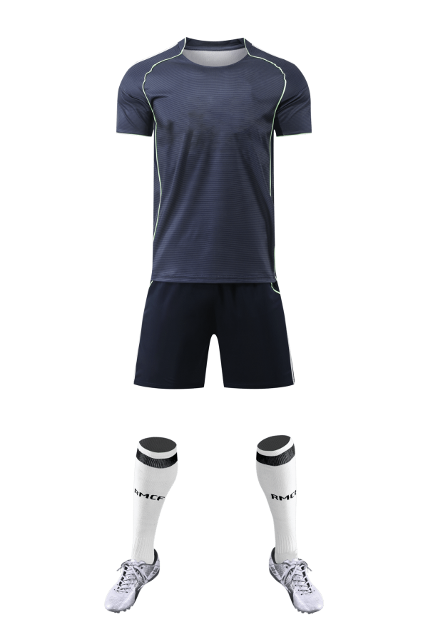 Adult Training Set - Gray Top with Black Short
