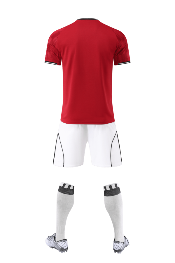 Athletic Training Set – Red Top with White Short - Image 3