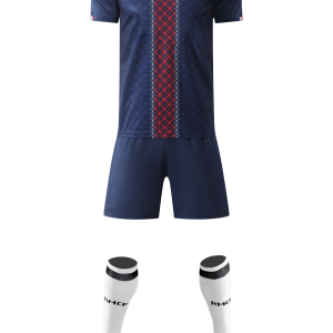 Adult Training Set – Blue and Red Striped Design