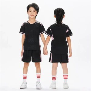Kids’Training Set – Solid Black Sportswear