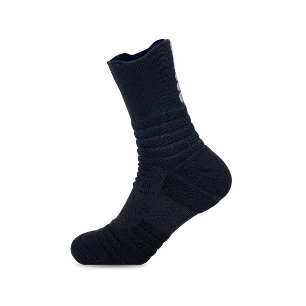 Black Soccer Performance Socks