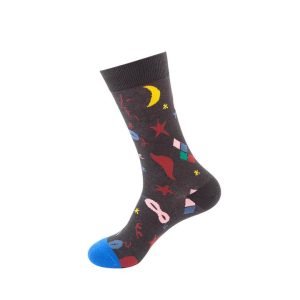 Fun Night Sky Crew Socks