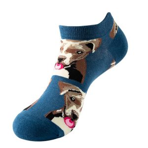 Playful Dogs No Show Socks
