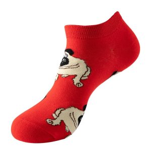 Playful Dogs No Show Socks