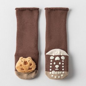 Adorable Plush Capybara Baby Socks