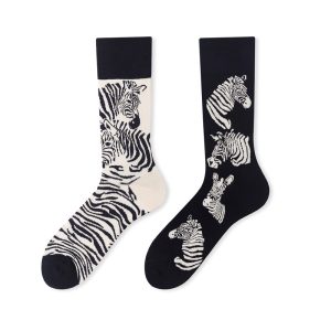 Whimsica Zebra Pattern Surprise Socks