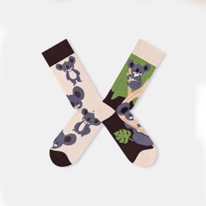 Whimsica kangaroo Pattern Surprise Socks