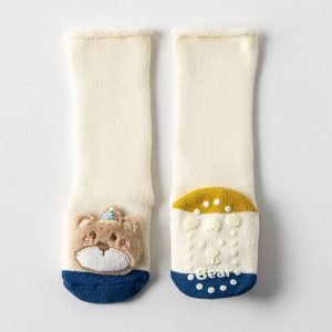 Adorable Plush Bear Baby Socks