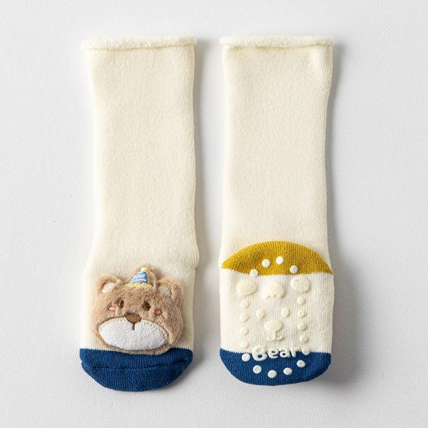 Adorable Plush Bear Baby Socks