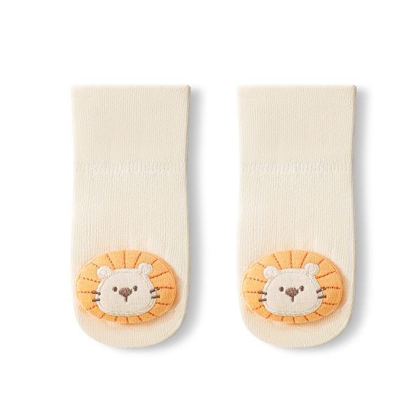 Adorable Cotton Lion Baby Socks