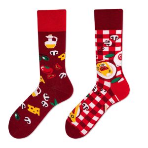 Whimsical Pizza Table Surprise Socks