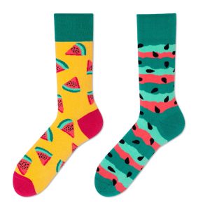 Whimsical Watermelon Pattern Surprise Socks