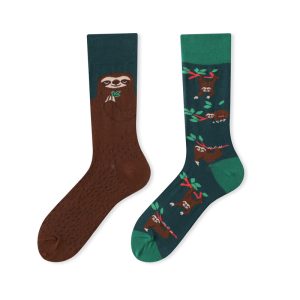 Whimsica Sloths Pattern Surprise Socks