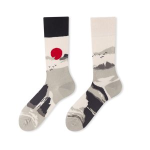 Whimsica Sunrise in the East Surprise Socks